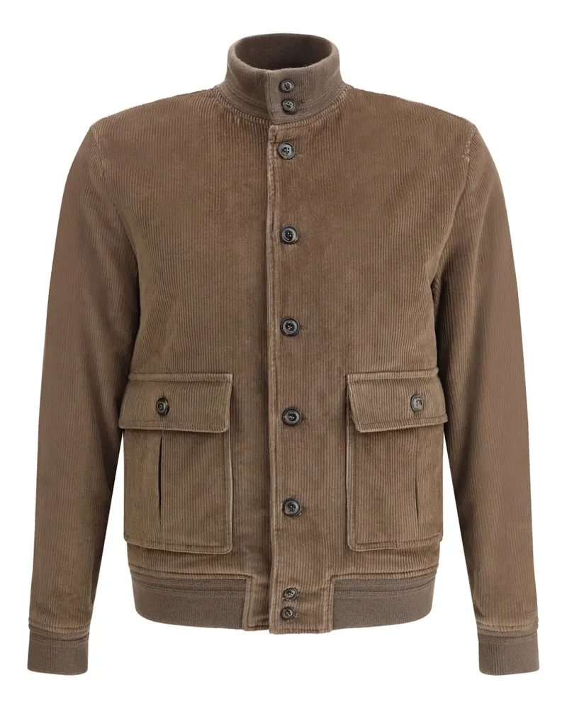 Valstar Wattierte ino Jacke aus Cord - Braun Braun