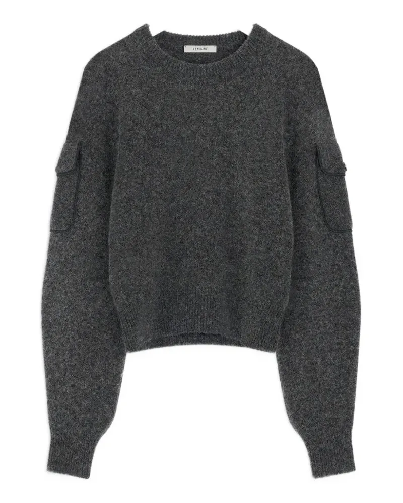 Christophe Lemaire Pullover mit aufgesetzten Taschen - Grau Grau