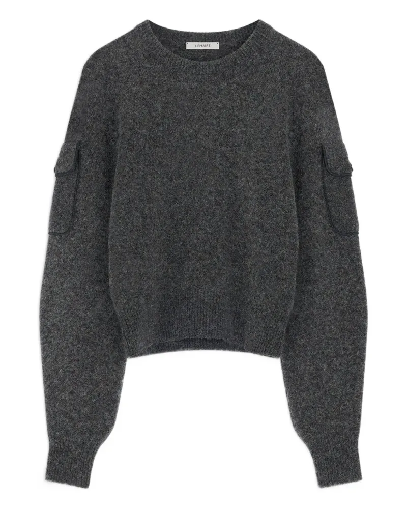 Christophe Lemaire Pullover mit aufgesetzten Taschen - Grau Grau