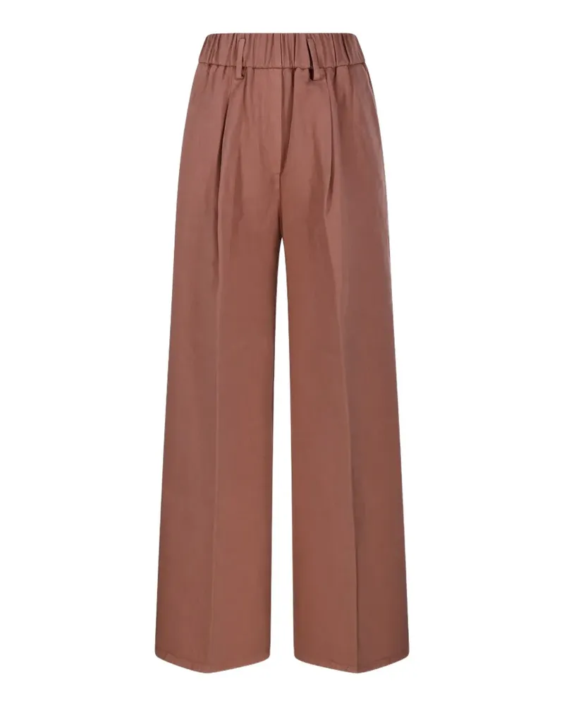 forte_forte palazzo trousers - Braun Braun