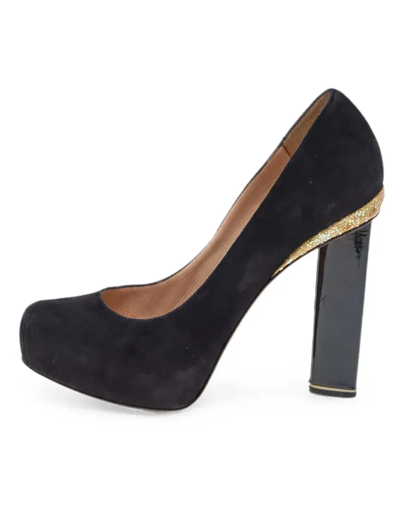 Nicholas Kirkwood platform pumps - Schwarz Schwarz