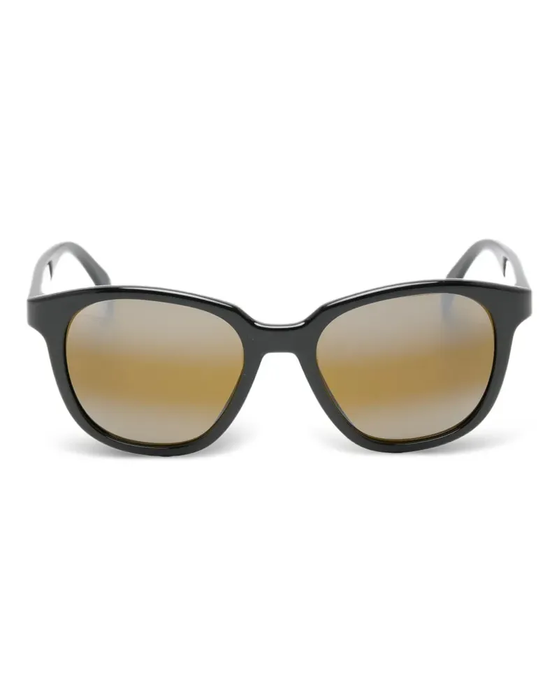 Vuarnet oval-frame sunglasses - Schwarz Schwarz