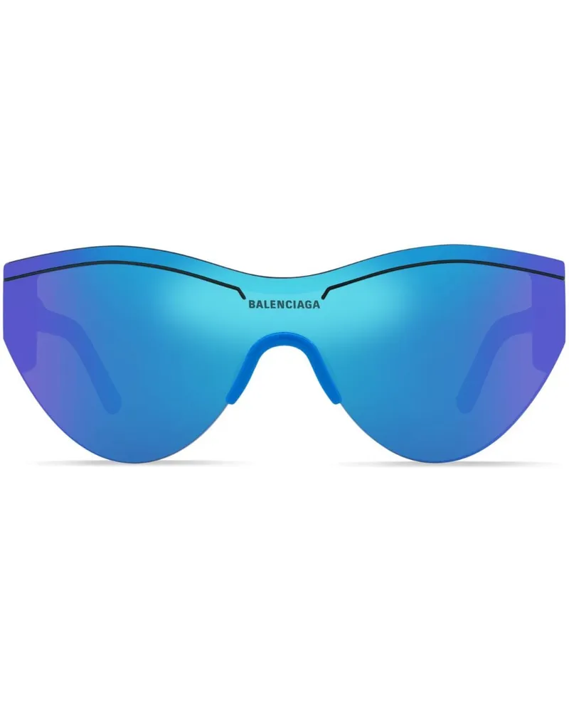 Balenciaga Ski Cat' Sonnenbrille Blau