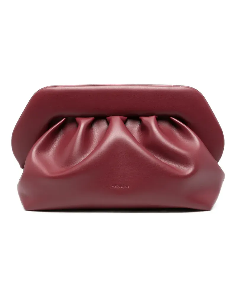 THEMOIRÈ ruched tote bag - Rot Rot