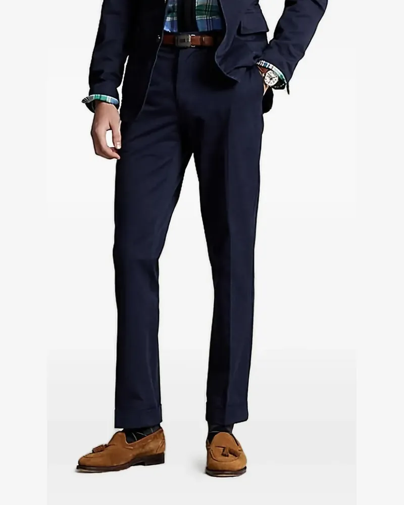 Ralph Lauren Hose mit Bügelfalten - Blau Blau