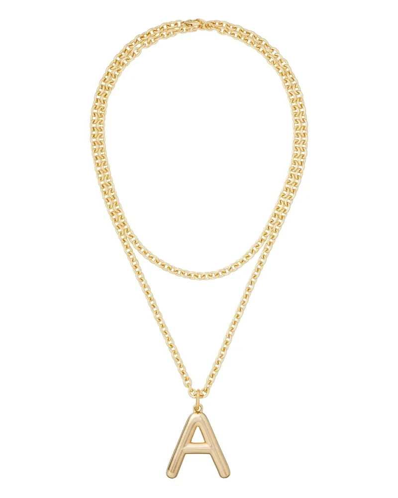 Roxanne Assoulin Halskette mit Initialen - Gold Gold