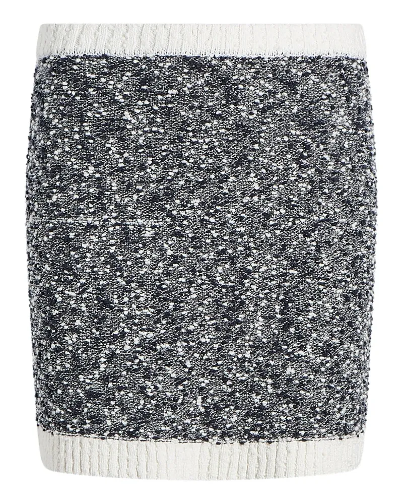 Cinq à Sept Adalee Minirock mit Kontrastdetails - Blau Blau