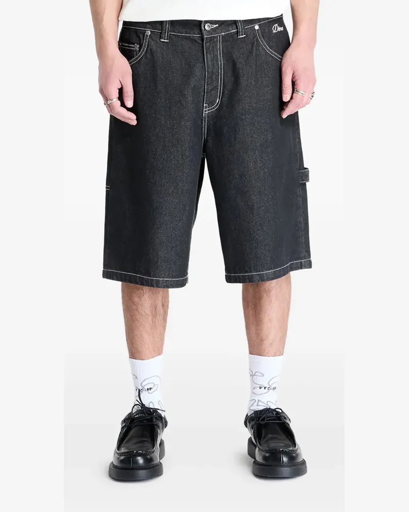 Dime Klassische Jeans-Shorts - Schwarz Schwarz
