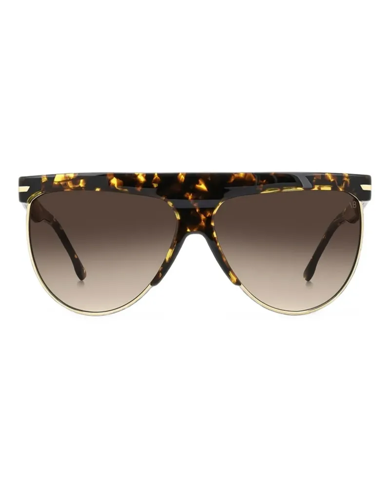 Victoria Beckham Pilotenbrille in Schildpattoptik - Braun Braun