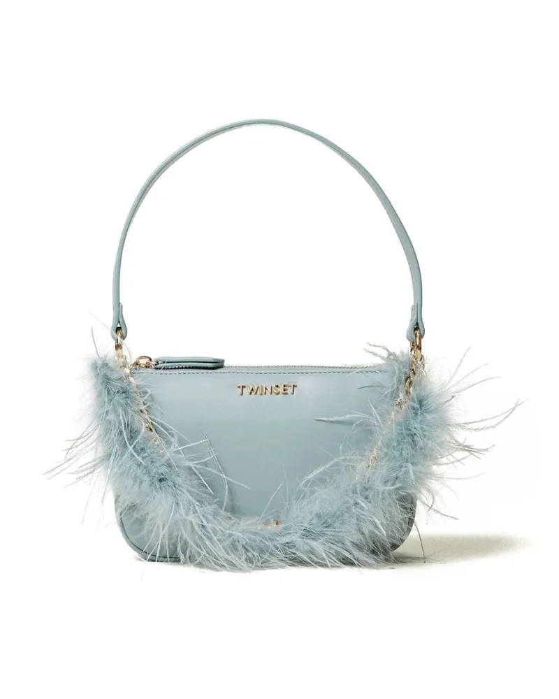 Twin-Set Petite Folie Schultertasche - Blau Blau