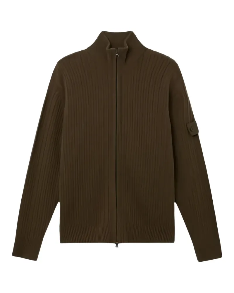 Stone Island 5100054 Woll-Kaschmir-Pullover - Grün Grün