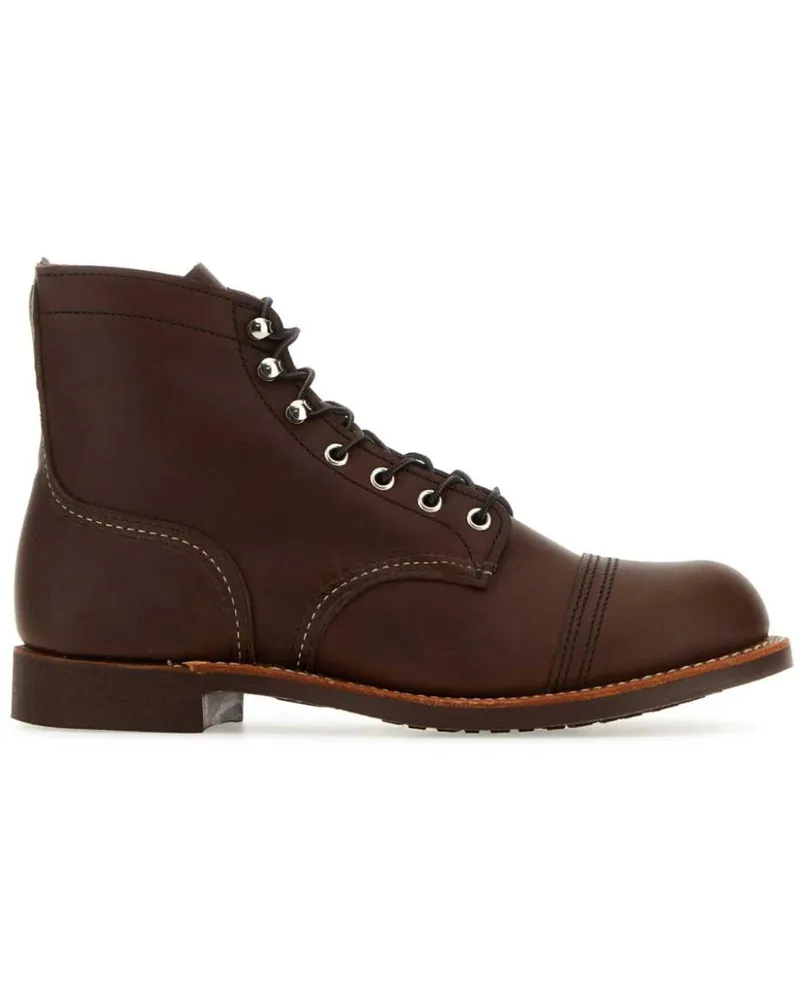 Red Wing Shoes Iron Ranger Schnürstiefel - Braun Braun