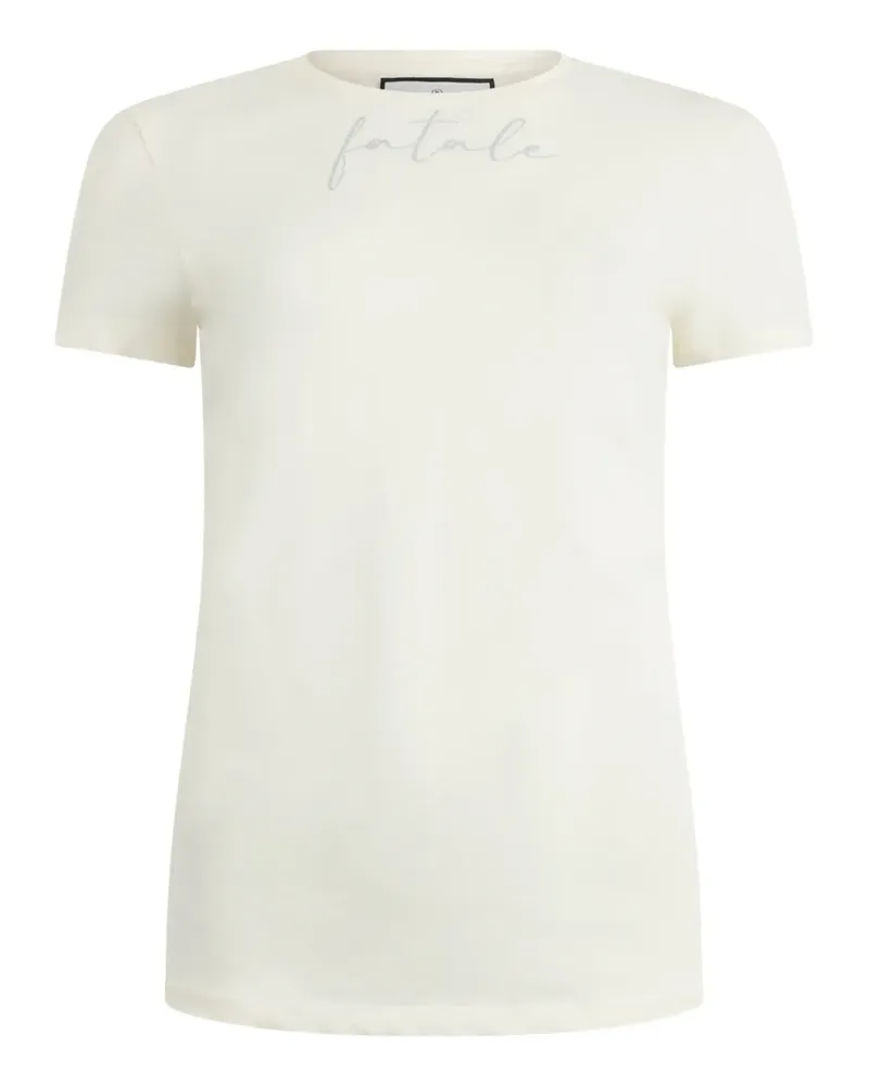 Philipp Plein T-Shirt mit Logo - Nude Nude