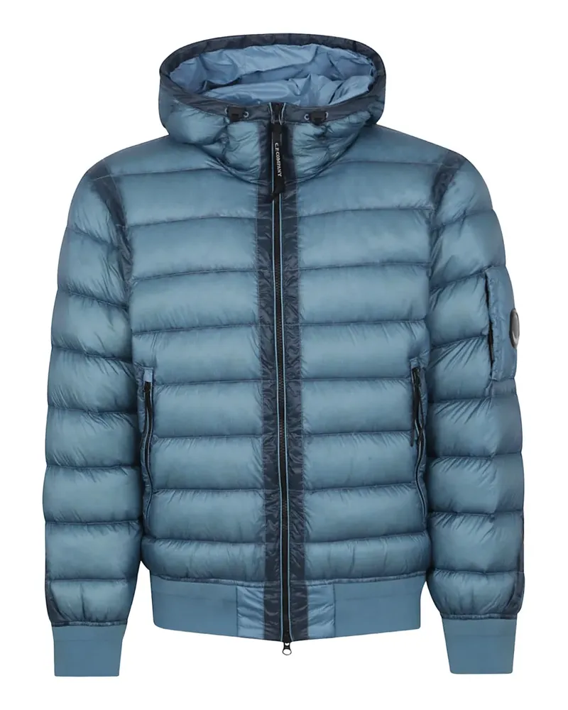 C.P. Company Gefütterte Kapuzenjacke - Blau Blau