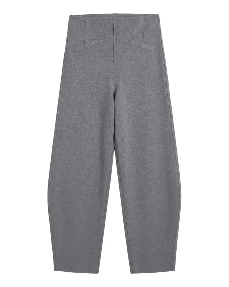 FRANKIE Shop Hose mit hohem Bund - Grau Grau