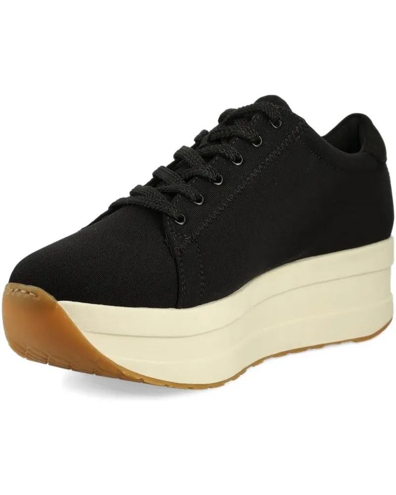 Vagabond Sneakers mit Plateausohle - Schwarz Schwarz
