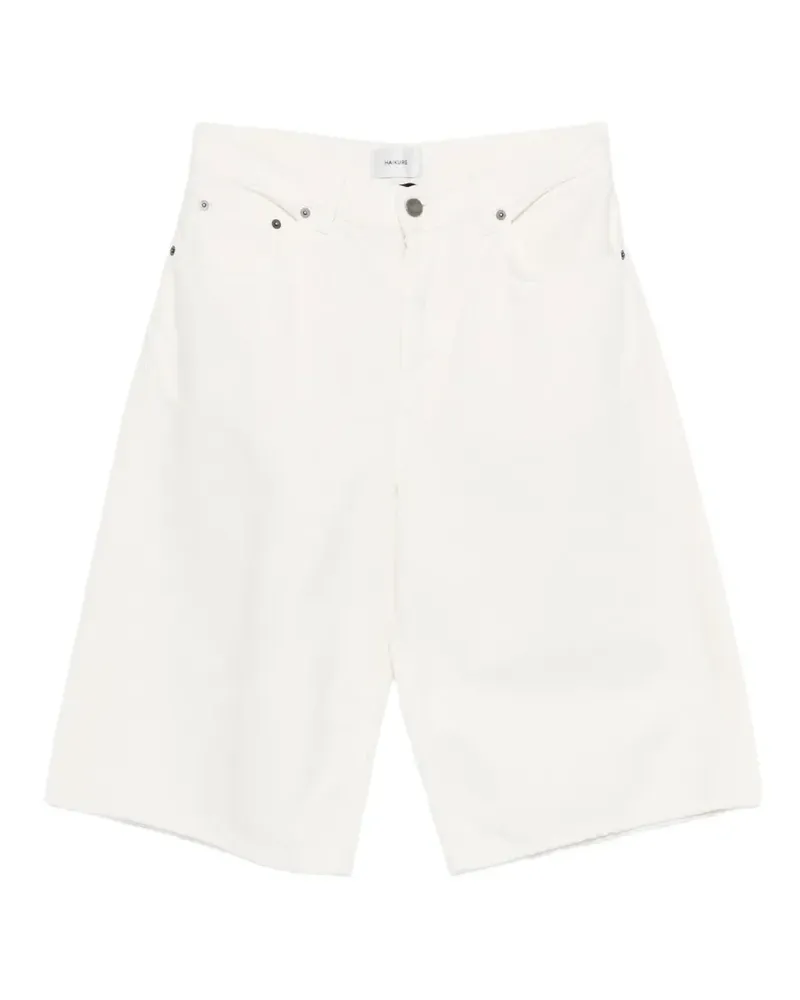 Haikure New Becky Full 44 five-pocket denim shorts - Weiß Weiß