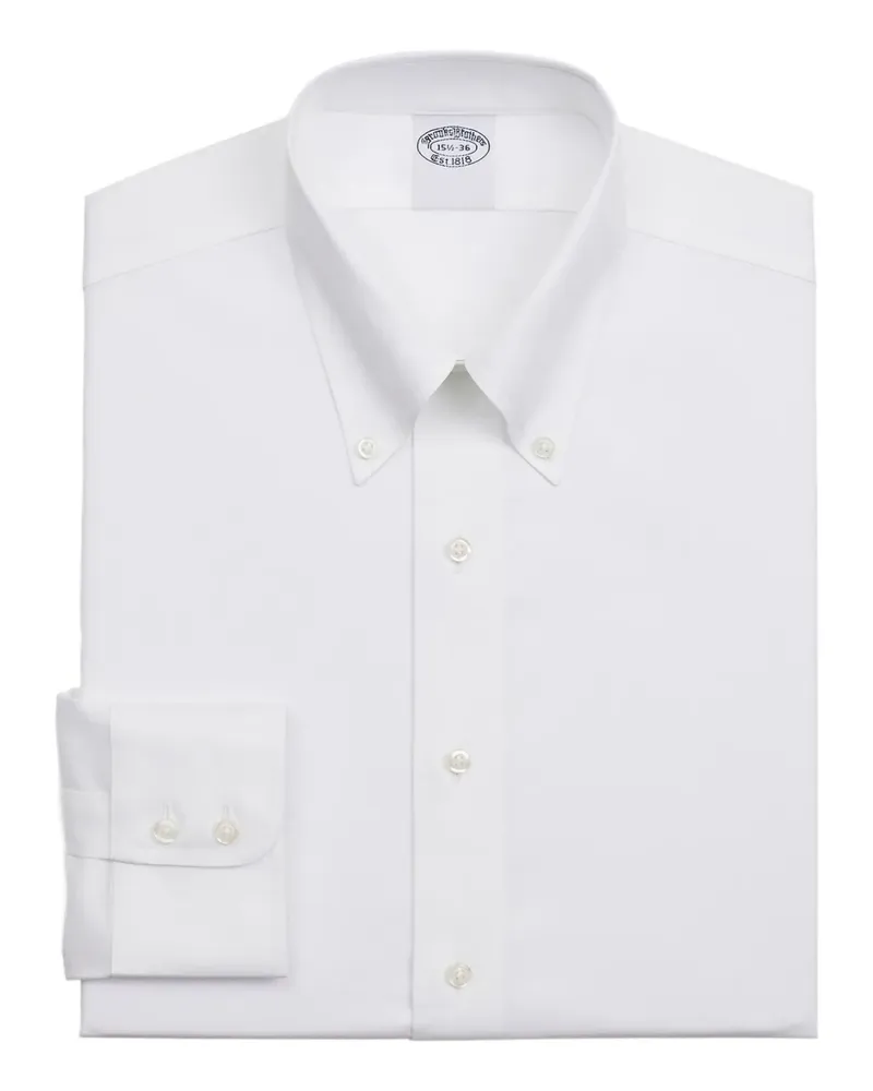 Brooks Brothers Klassisches Hemd - Weiß Weiß