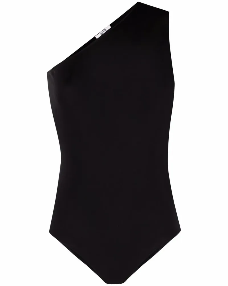 Wolford Asymmetrischer Body - Schwarz Schwarz