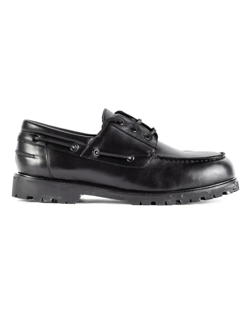 Studio Nicholson Guston derby shoes - Schwarz Schwarz