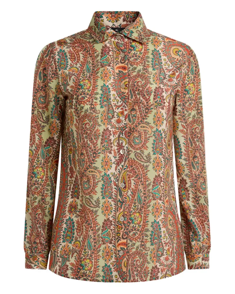 Etro Hemd mit Paisleymuster - Nude Nude