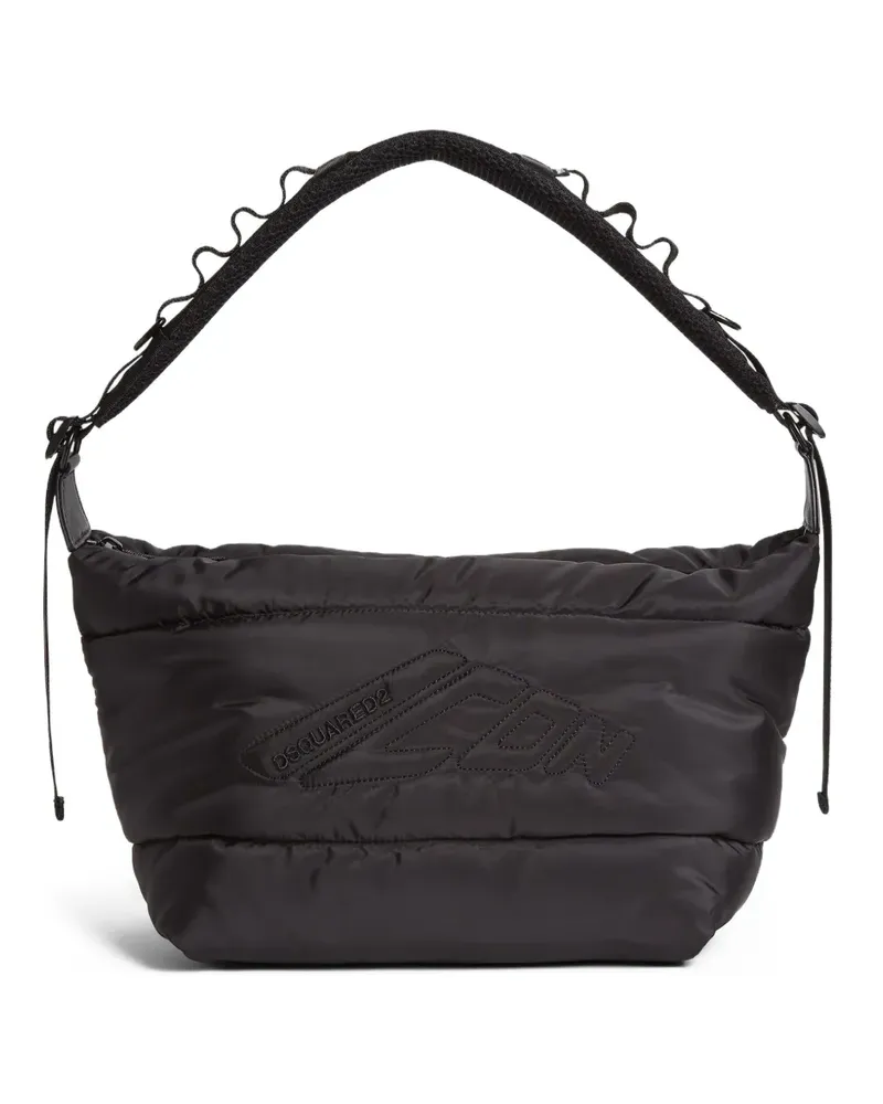 Dsquared2 Icon New Generation Schultertasche - Schwarz Schwarz