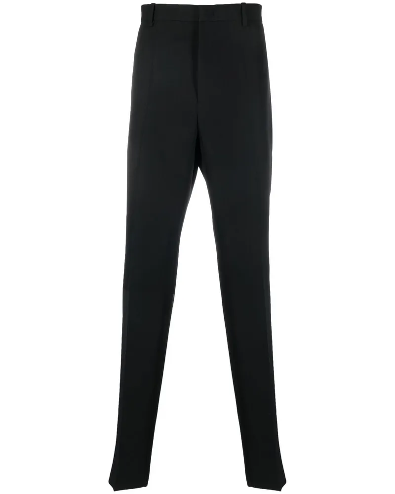 Jil Sander Klassische Tapered-Hose - Schwarz Schwarz