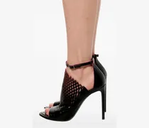 leather sandals - Schwarz
