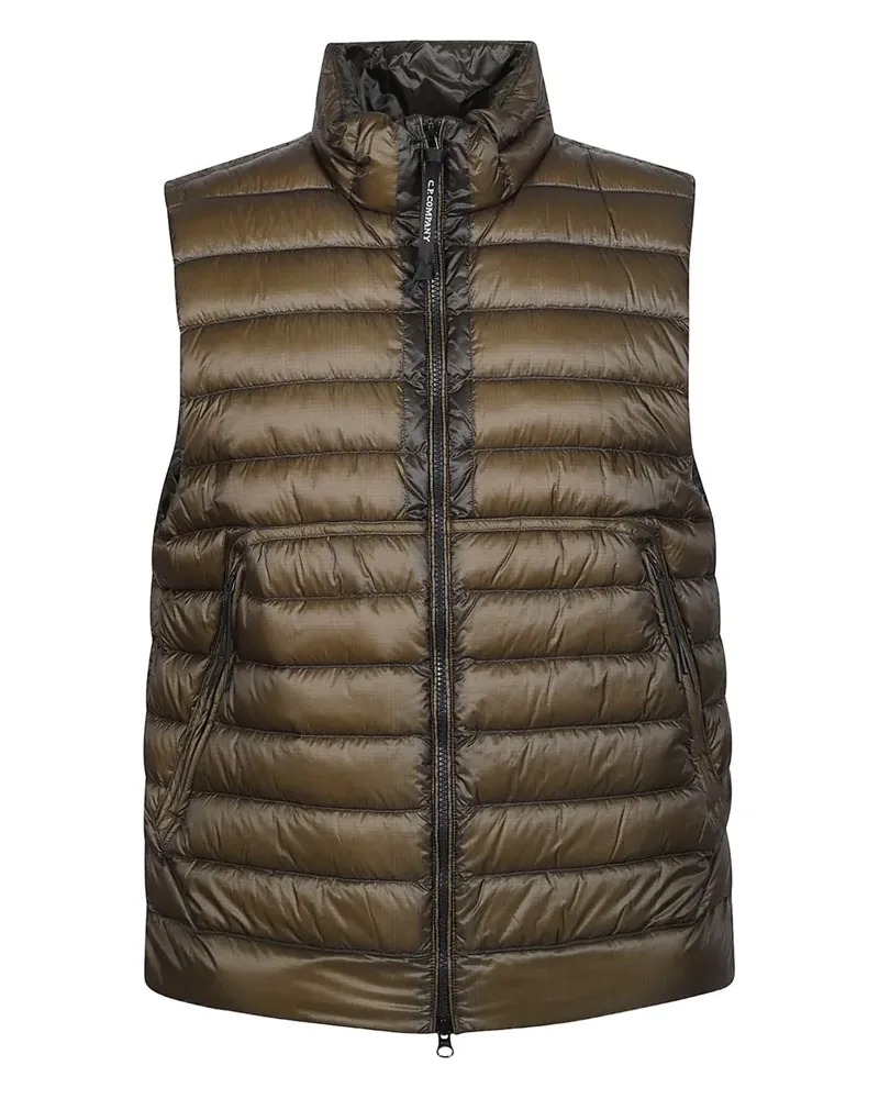 C.P. Company zip-up quilted gilet - Grün Grün
