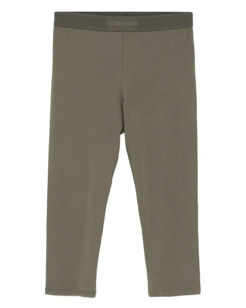 Tom Ford Yogahose mit Logo - Grün Grün