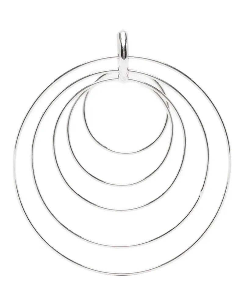 PANCONESI Serpent hoop earings - Silber Silber