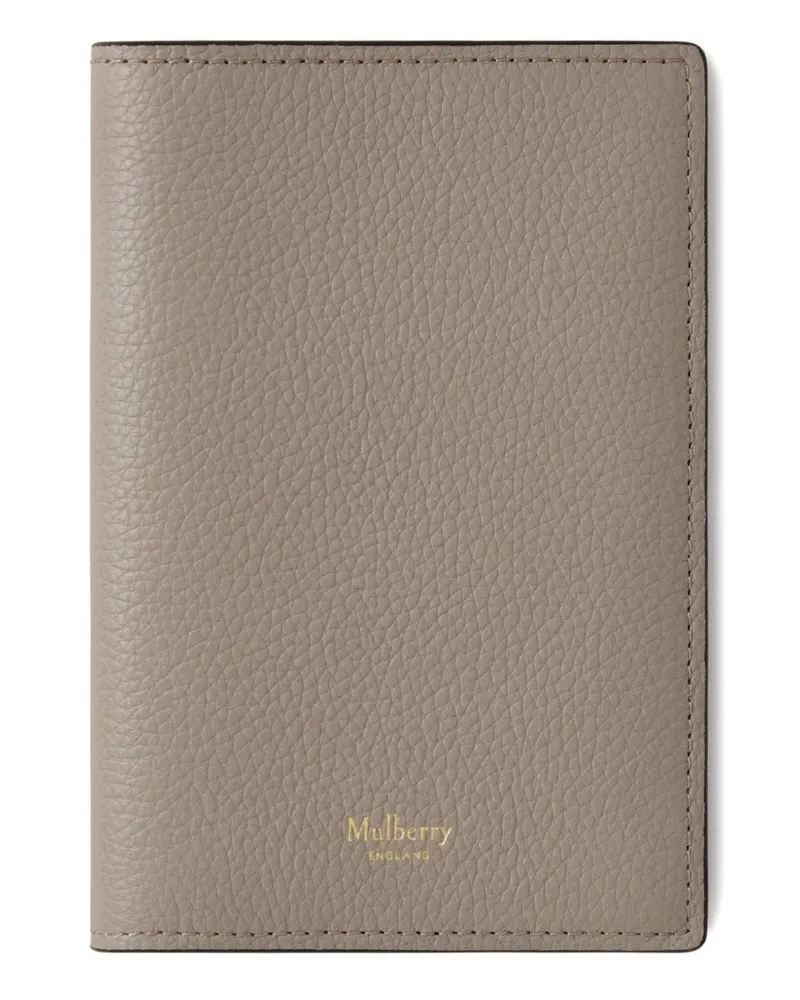Mulberry leather passport cover - Nude Nude
