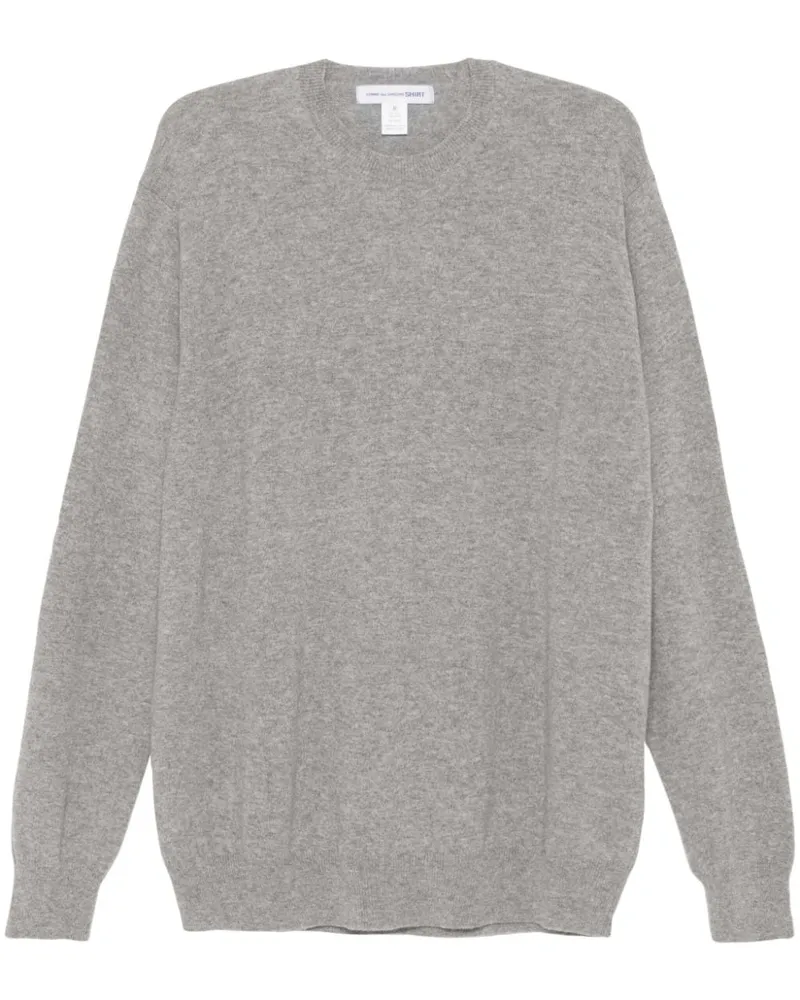 Comme des Garçons Klassischer Pullover Grau