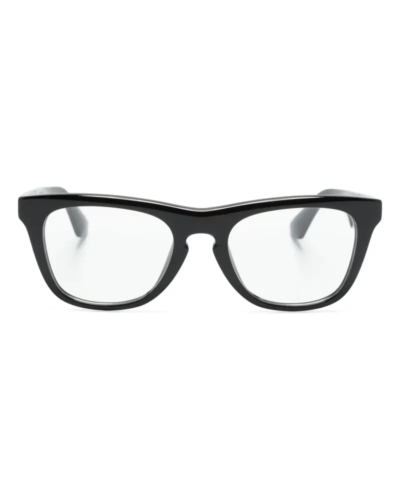 Burberry Brille mit eckigem Gestell - Schwarz Schwarz