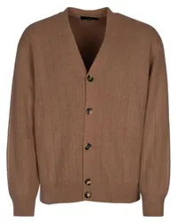 Loro Piana Cervatto Cardigan Braun