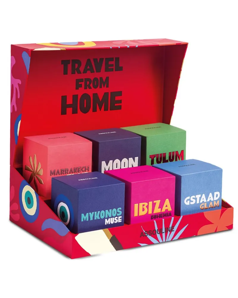 Assouline Travel From Home Kerzen-Set - Nude Nude