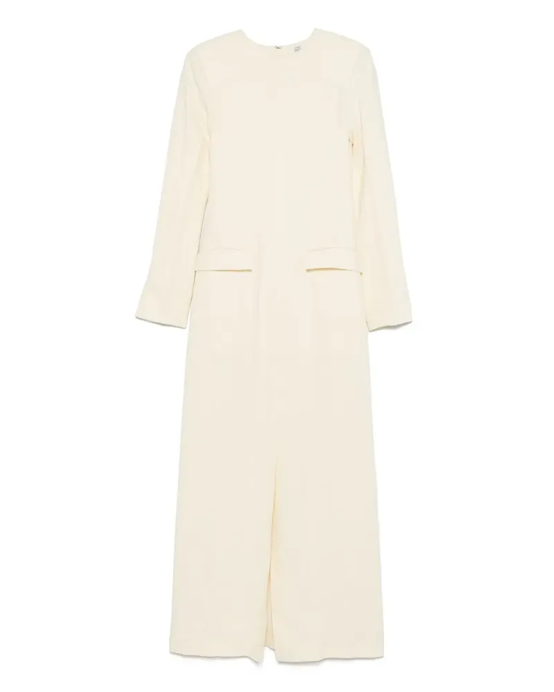 Totême Maxikleid mit Taschen - Nude Nude