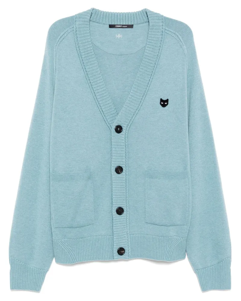 SONGZIO Panther Raglan-Cardigan - Blau Blau