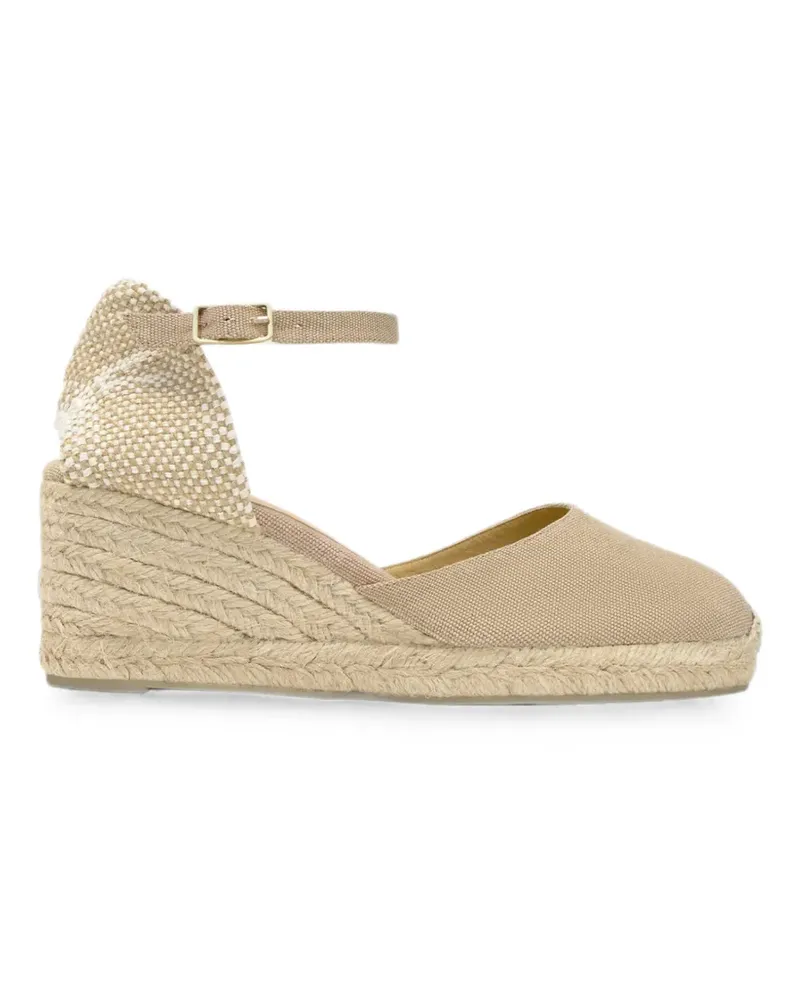 Castañer Carol wedge espadrilles - Nude Nude
