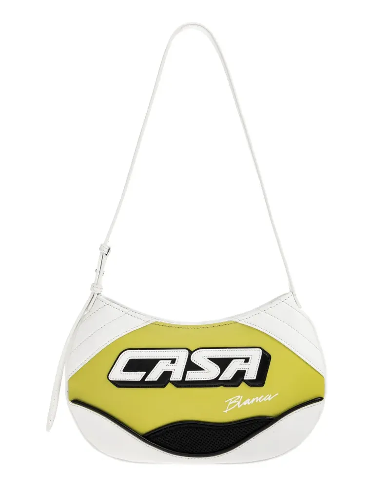 Casablanca Paris logo tote bag - Weiß Weiß