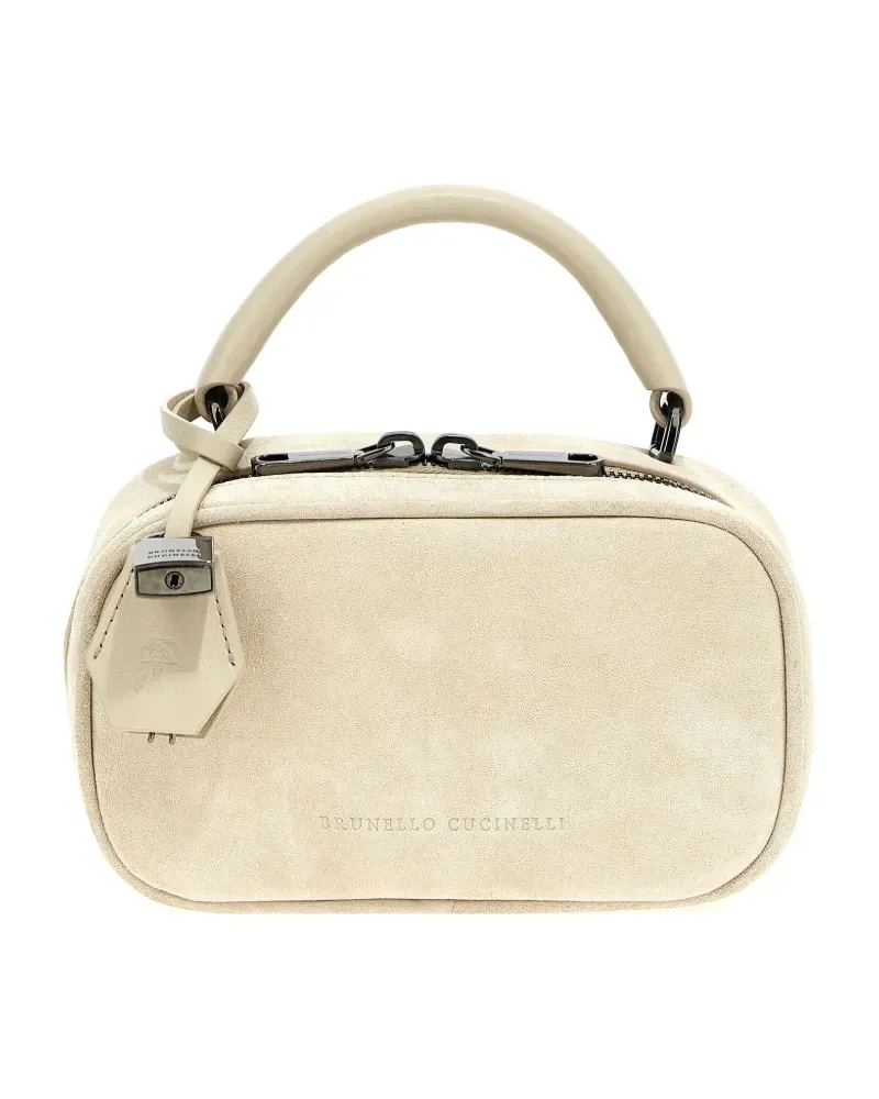 Brunello Cucinelli Kleine Boston Explorer Tote Bag - Nude Nude
