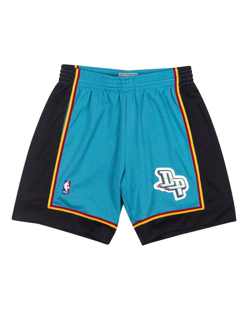 Mitchell & Ness x NBA 1998 Detroit Pistons Shorts - Blau Blau