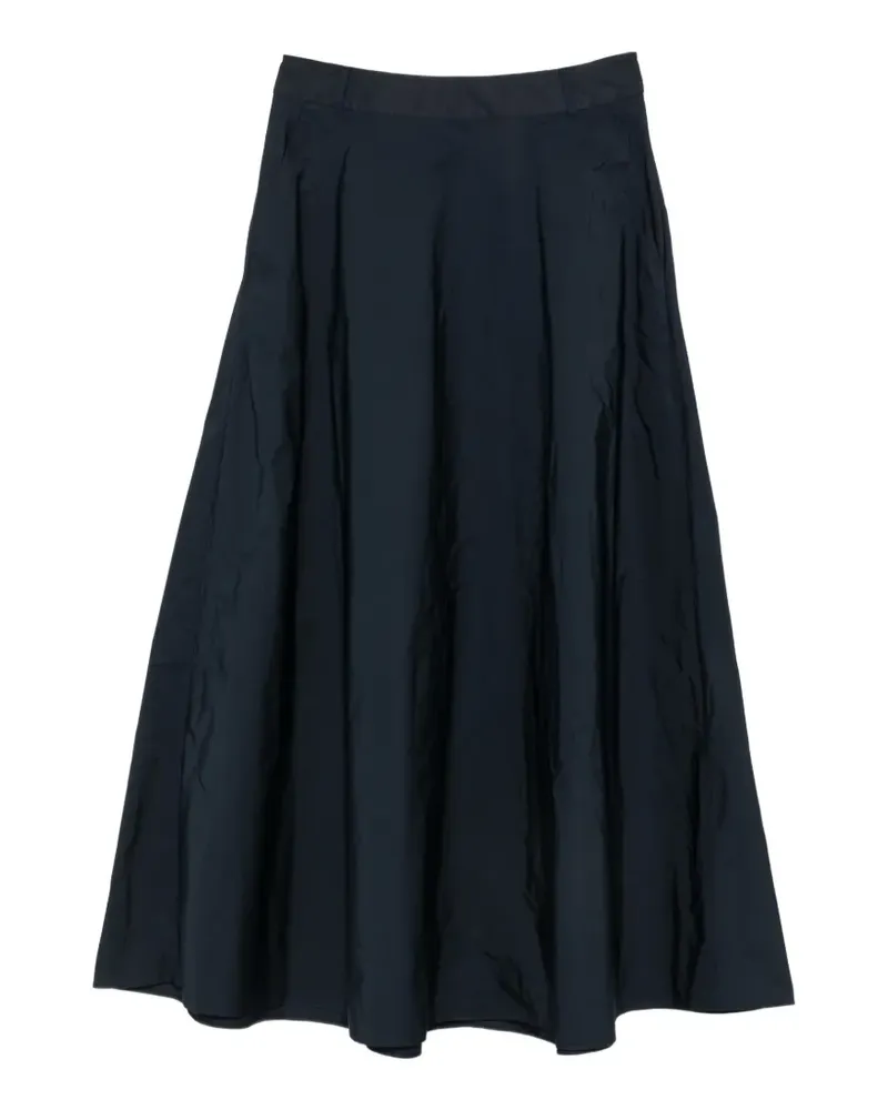 Max Mara Maxirock in A-Linie - Blau Blau