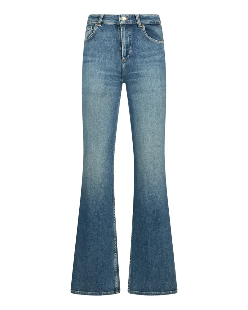 Liu Jo stone-wash flared jeans - Blau Blau