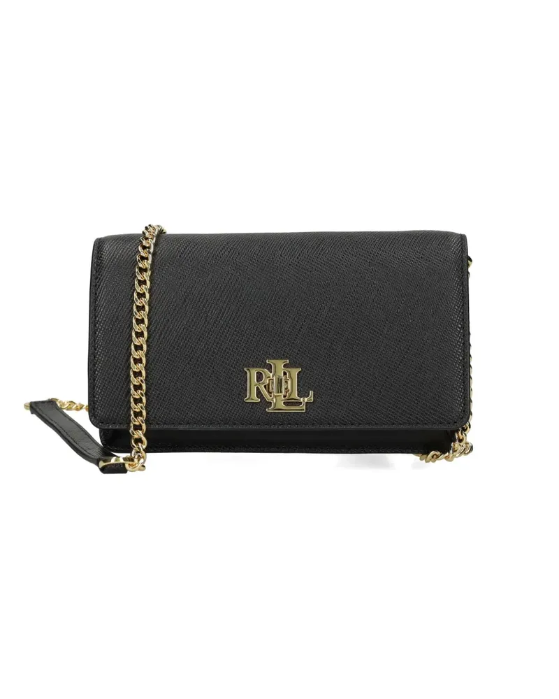 Ralph Lauren Umhängetasche mit Kettenriemen - Schwarz Schwarz