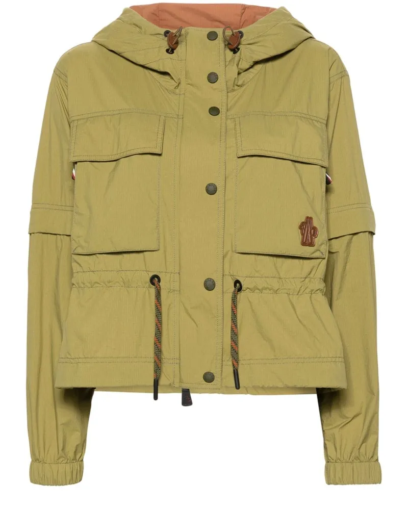 Moncler Limosee Ripstop-Jacke mit Kapuze - Grün Grün