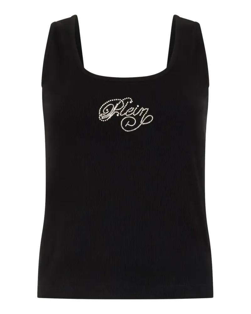 Philipp Plein Tanktop mit Rückenausschnitt - Schwarz Schwarz