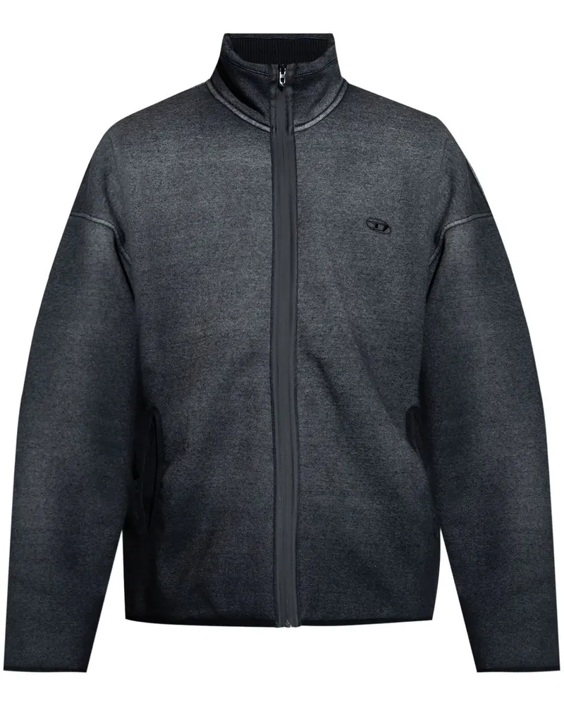 Diesel S-Baty Jacke - Schwarz Schwarz