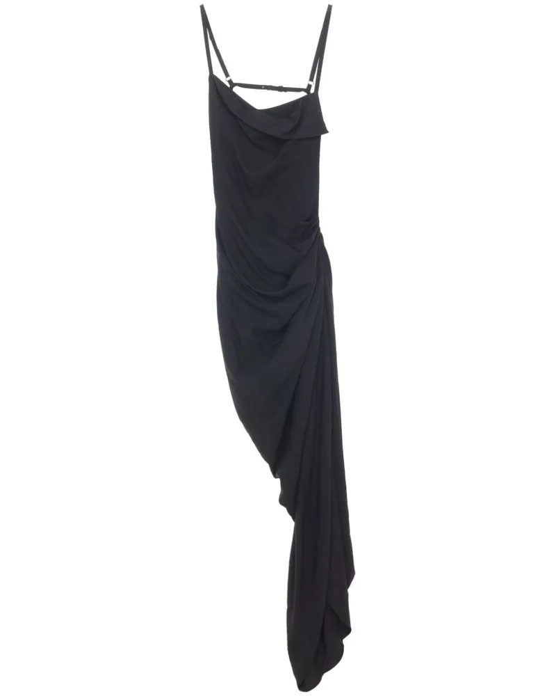 Jacquemus Saudade Kleid - Schwarz Schwarz