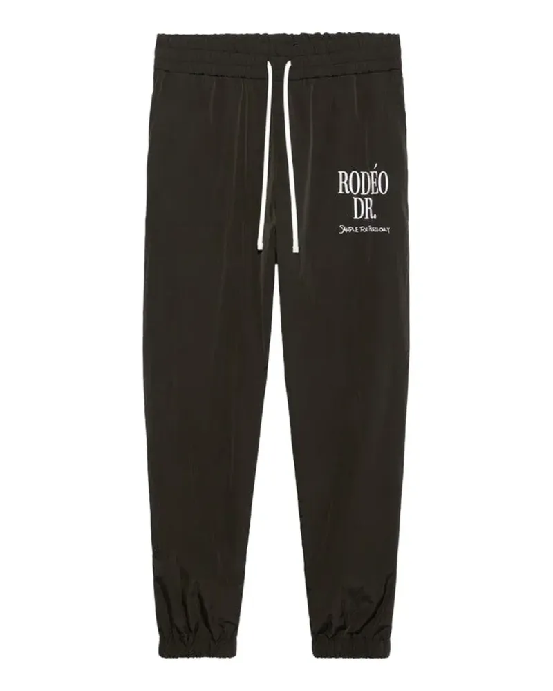 1989 STUDIO Rodeo drawstring track pants - Braun Braun